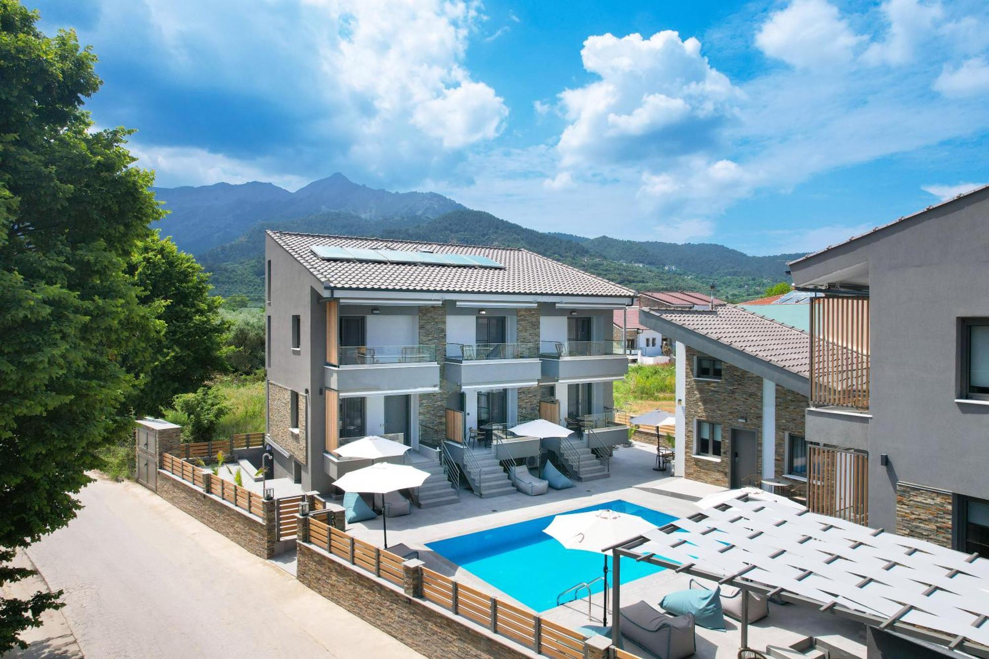 Aerino Luxury Villas Chrysi Ammoudia Exteriér fotografie